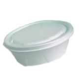 SPUMAPAC-PRATO 9 ISOPOR 1200ML R4 LINHA PREMIUM C/100UN