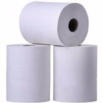 Brilhopel - Toalha Papel Bobina Luxo Branca