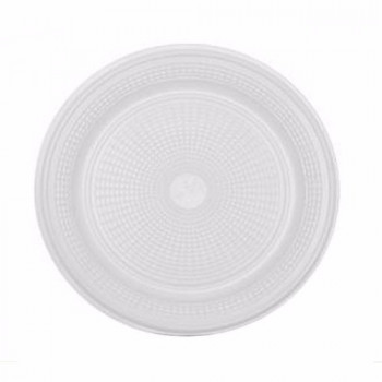 ZETTAPACK-PRATO 15CM BOLO BRANCO 100PC X 10UN